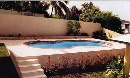 Semi-inground are the pools which are installed above the ground and 