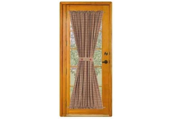 French door curtains