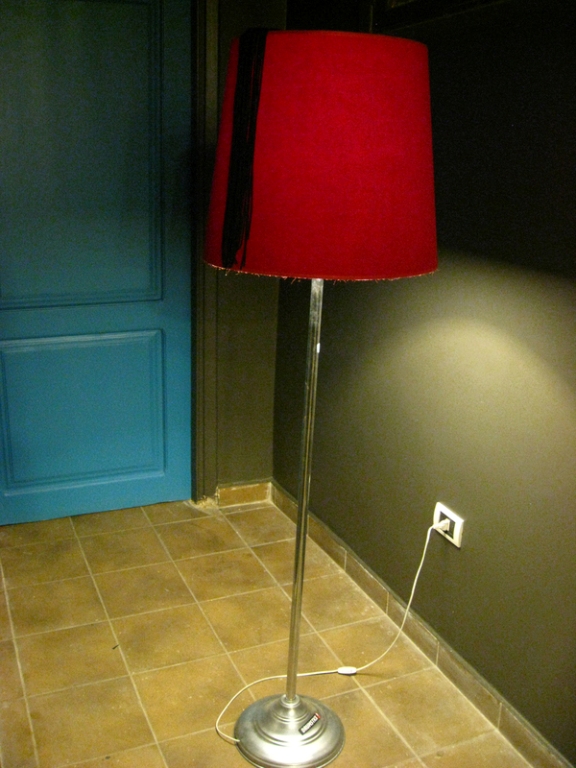 A tarbouche turned in to a lamp