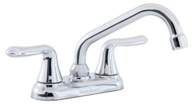 American Standard 2475540002 Colony Soft Double Handle Laundry Faucet With Brass Swing Spout And H Image Title Oqc9j 