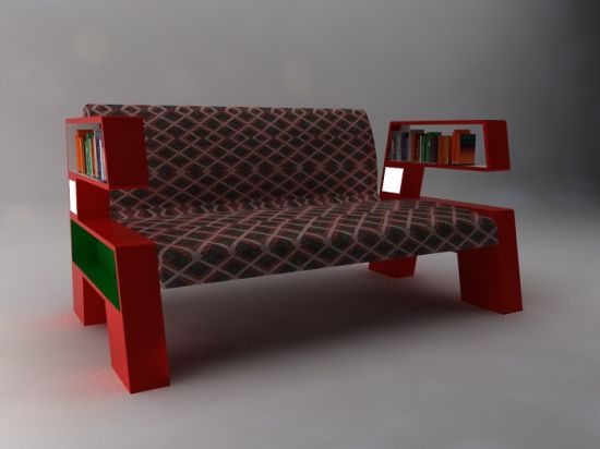 armchair bookcase 3