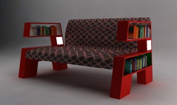 Armchair bookcase