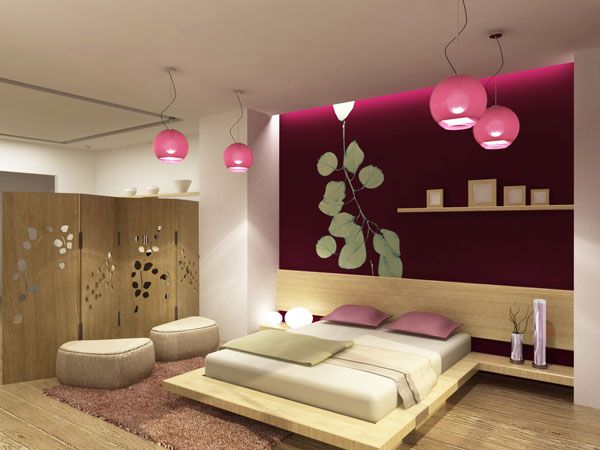 Asian bedroom