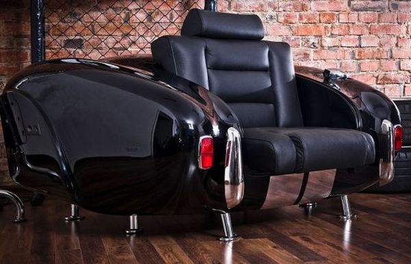 Auto parts inspired furniture