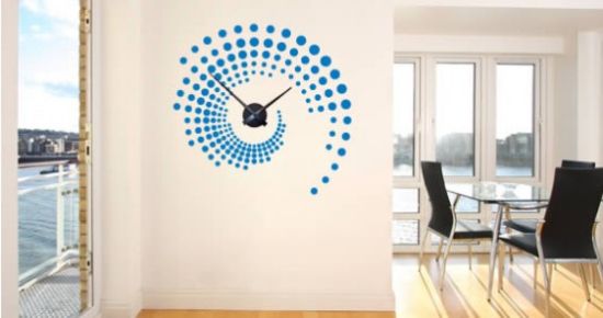 awesome wall clocks wall stickers by dezign with a