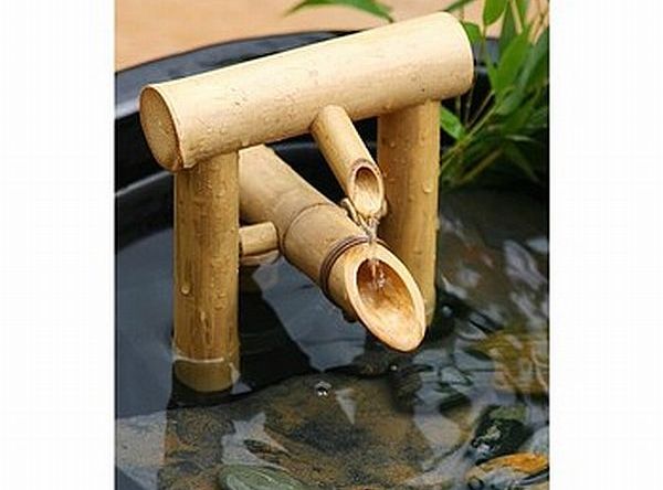 Bamboo Rocking Fountain