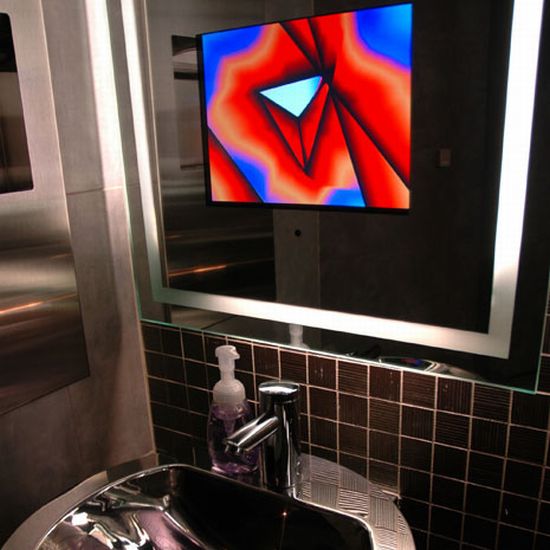 bathroom mirror with tv 1