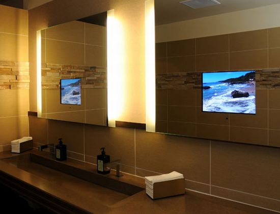 bathroom mirror with tv 3