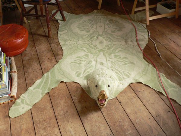 Bear Blanket Rug