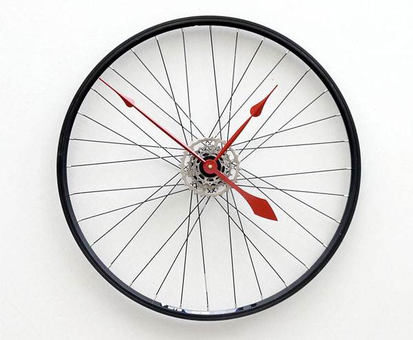 bike wheel clock 1