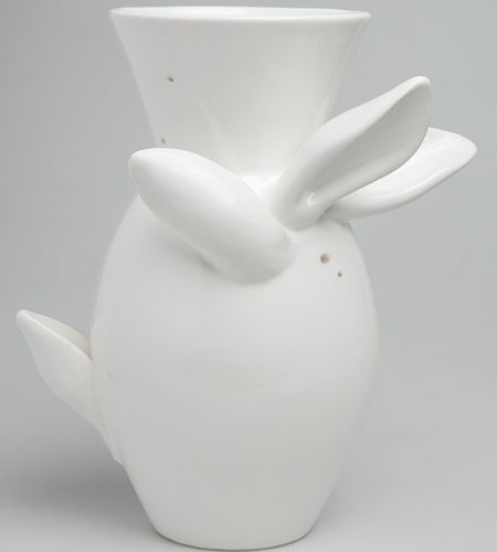 bizarre ceramics fabrica vase bunny