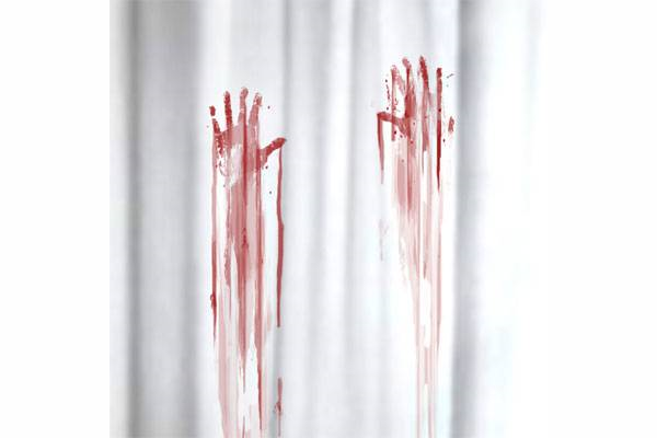 Blood Stained curtains