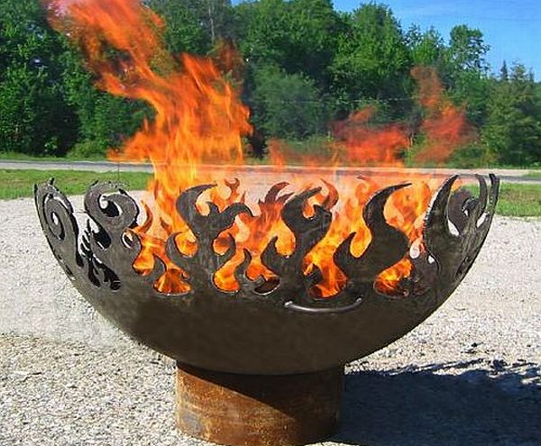 Bowl O' Fire outdoor fire pit