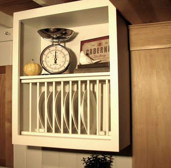 CABINET PLATE RACK