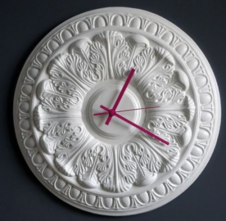 ceiling rose clock