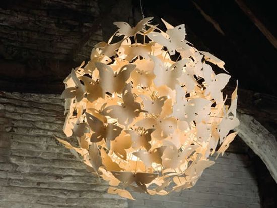 chandelier lighting butterfly ball