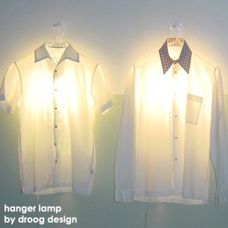 clothes hanger lamp 2263