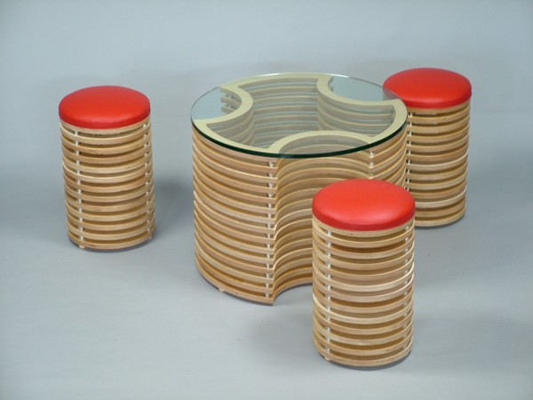 Coffe Table with Stools
