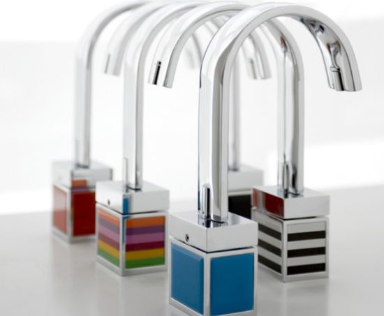 colored aesthetic bathroom taps by fima 2 554x457