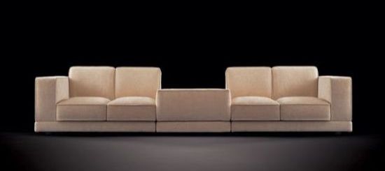 confident square sofa