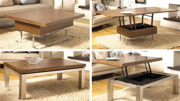Convertible coffee table