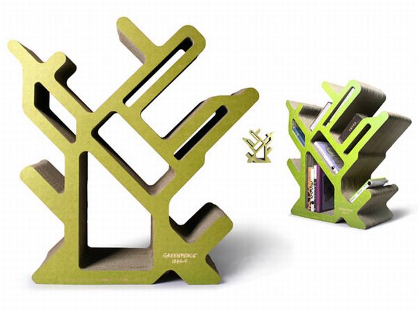 Creative Action for Forest bookcase