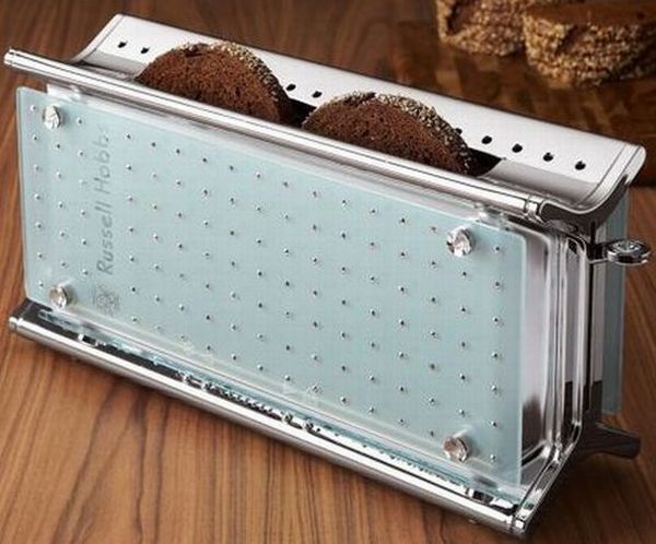 Crystal encrusted toaster