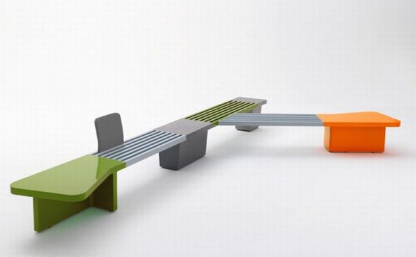 Cut seating monotony with Abracadabra Bench