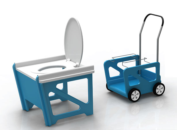 Disaster Relief Toilet System by Rahim Bhimani