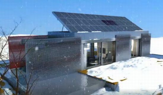 eco froendly solar powered homes