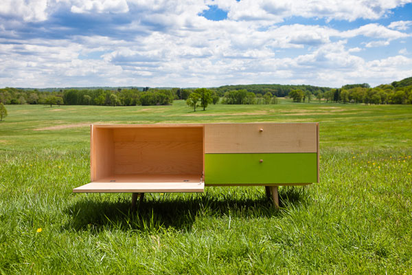 Eco-chic Wooly Media cabinet