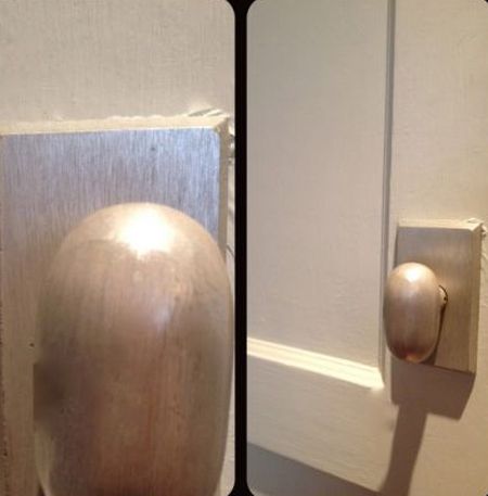 egg shaped doorknob