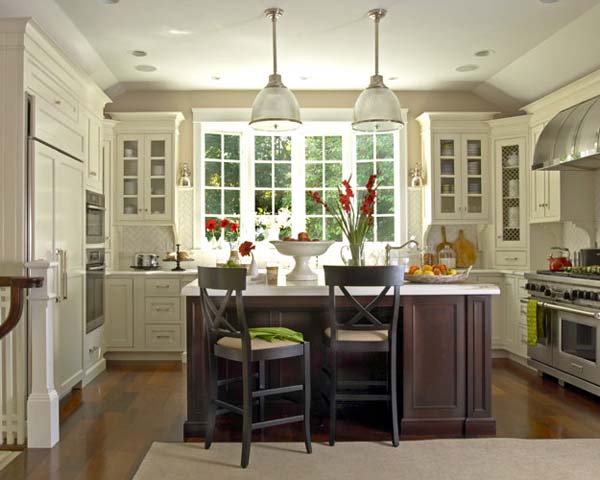 Elegant modern country kitchen