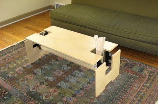 exploded coffee table