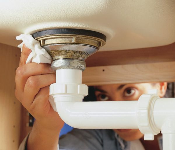 Fixing a sink