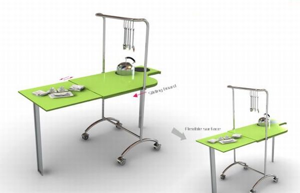 Flexible Space cooking table