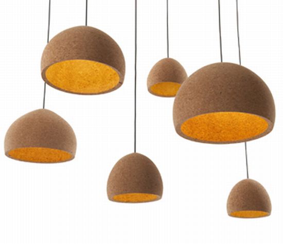 float recycled cork lamp1