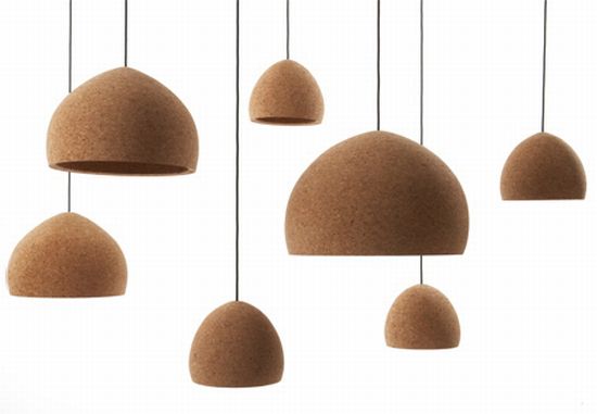 float recycled cork lamp8