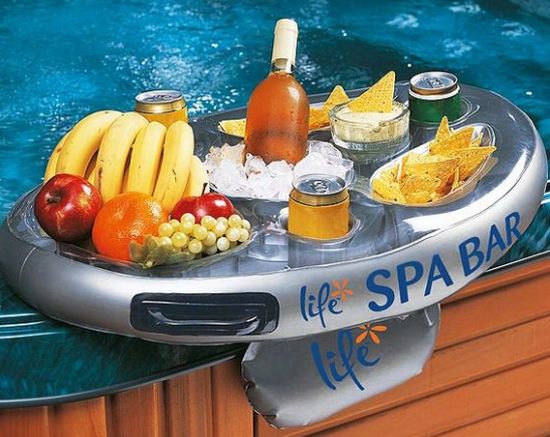 floating spa bar