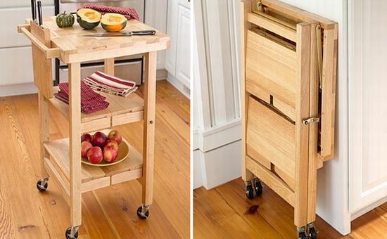 Folding Kitchen Island