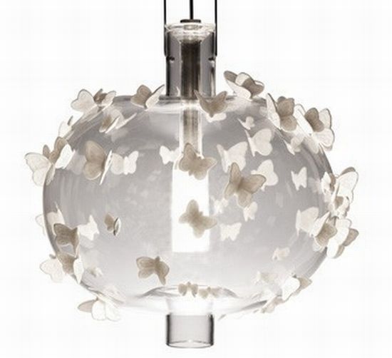 freeze frame butterfly lamp
