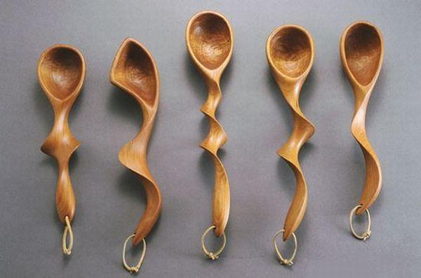 Funky serving spoons and spatulas