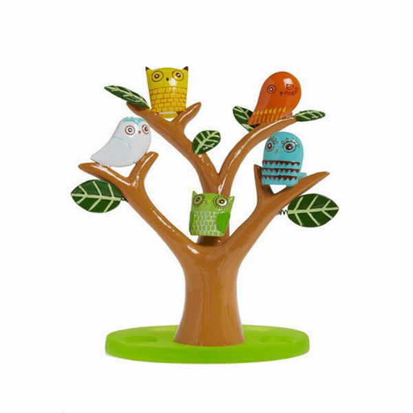 funny tree shaped kids toothbrush holder 1