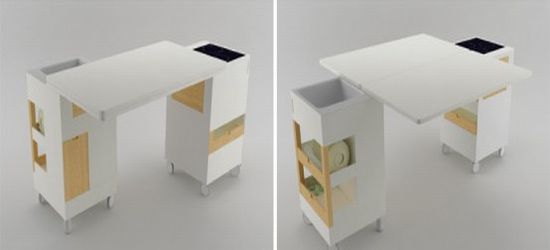 futuristic kitchen concept for small room rubica b