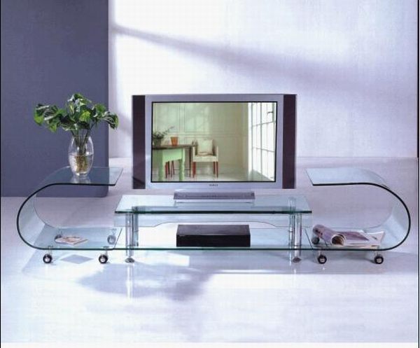 Glass TV Stand