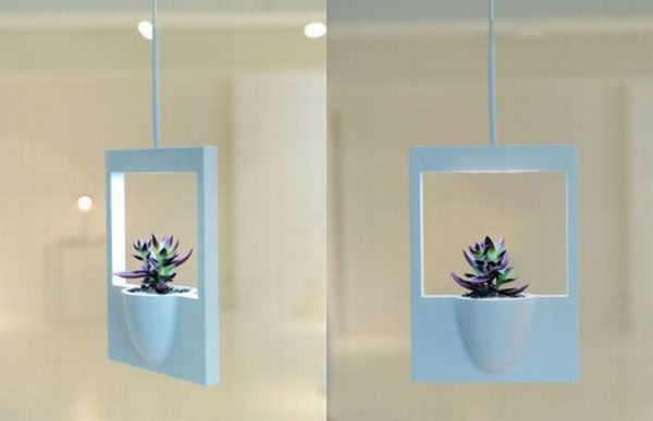 Hanging Polaroid Flower Vase