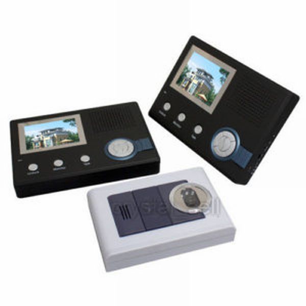 Home intercom system 2 Monitors Wireless Doorbell Phone