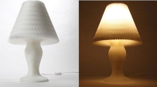 Honey comb lamp