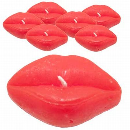 hot lips floating candles