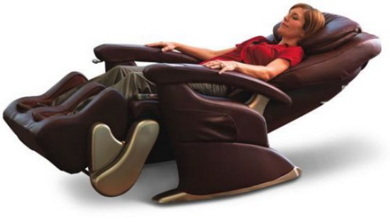 human touch robotic massage recliner chair 2112